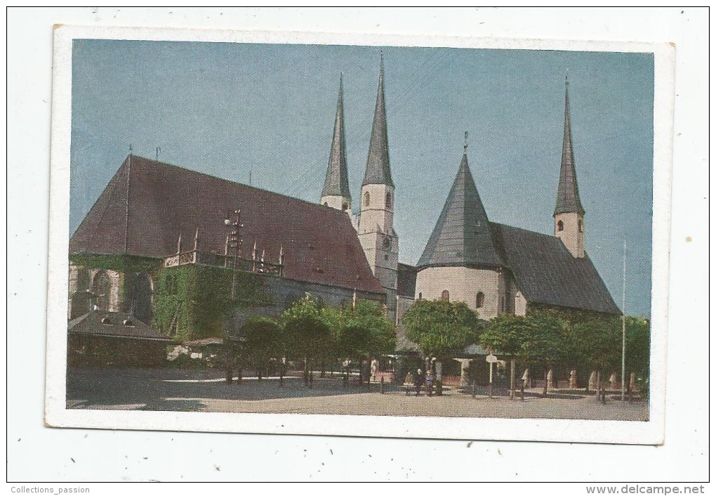 G-I-E , Cp , Allemagne , ALTÖTTING , Gnadenkapelle Und Stifts Stadtpfarrkirche , Vierge , Ed : Mayer - Altötting