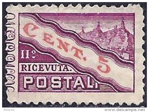 San Marino 1945 - Parcel Post ( Mi PK16 - YT CP 16 ) MNG - Colis Postaux