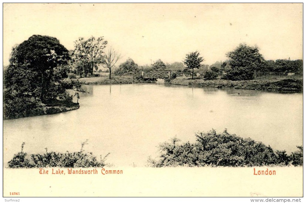 LONDON - WANDSWORTH COMMON - THE LAKE  Lo1039 - London Suburbs