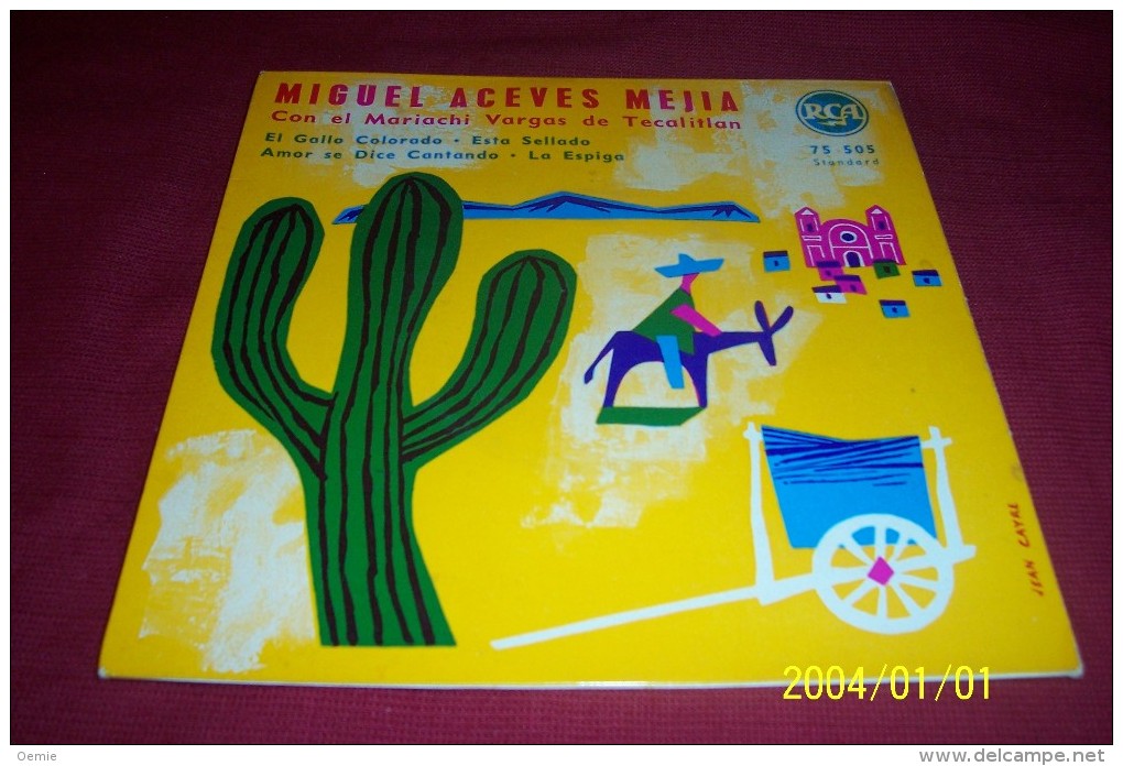 MIGUEL  ACEVES  MEJIA °  EL GALLO COLORADO   °° +  3 TITRES - Collections Complètes