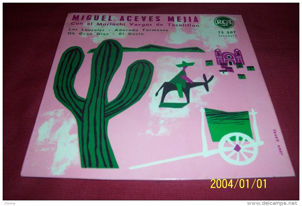 MIGUEL  ACEVES  MEJIA °  LOS LAURELES  °° +  3 TITRES - Colecciones Completas