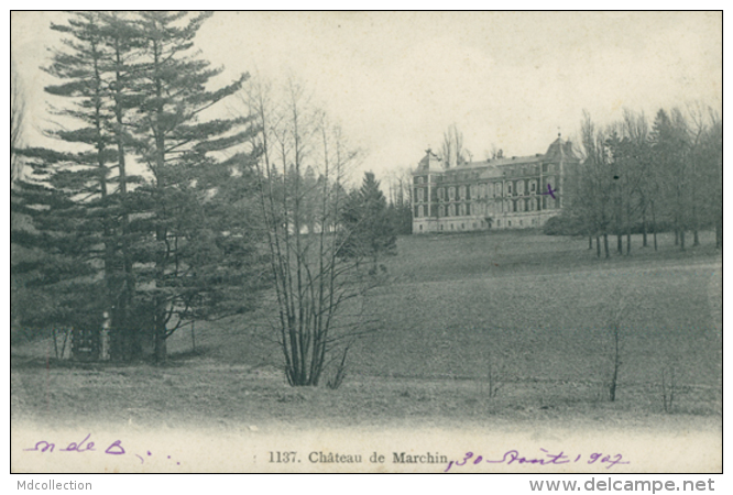 BE MARCHIN / Le Château De Marchin / - Marchin