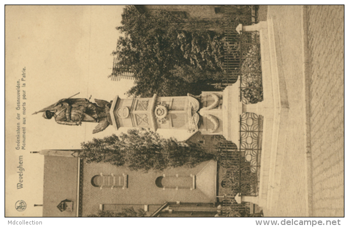 BE WEVELGEM / Monument Aux Morts Pour La Patrie / - Wevelgem