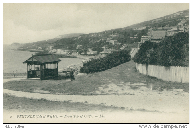 GB VENTNOR / From Top Of Cliff / - Ventnor