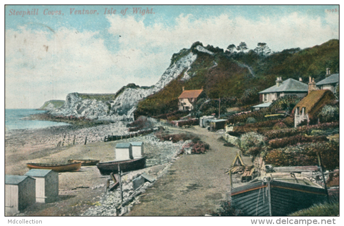 GB VENTNOR / Steephil Coves / COLORED CARD - Ventnor