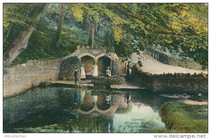 GB WEYMOUTH / Upwey, Wishing Well / COLORED CARD - Weymouth