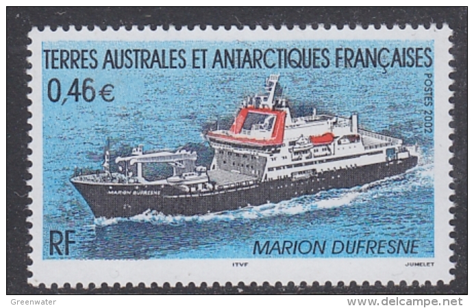 TAAF 2002 Marion Dufresne / Ship 1v ** Mnh (30271A) - Unused Stamps