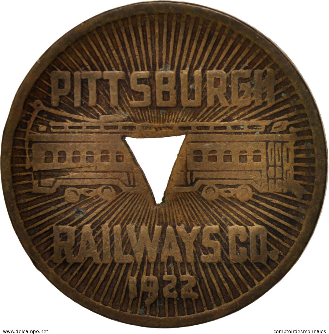 États-Unis, Pittsburg Railways Company, Jeton - Firma's