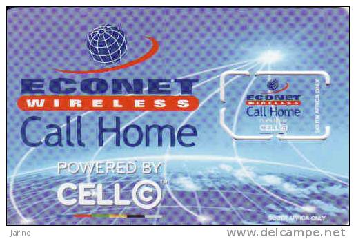 Afrique Du Sud,mint GSM SIM Chip Phonecard CELL,Econet Wireless - Afrique Du Sud