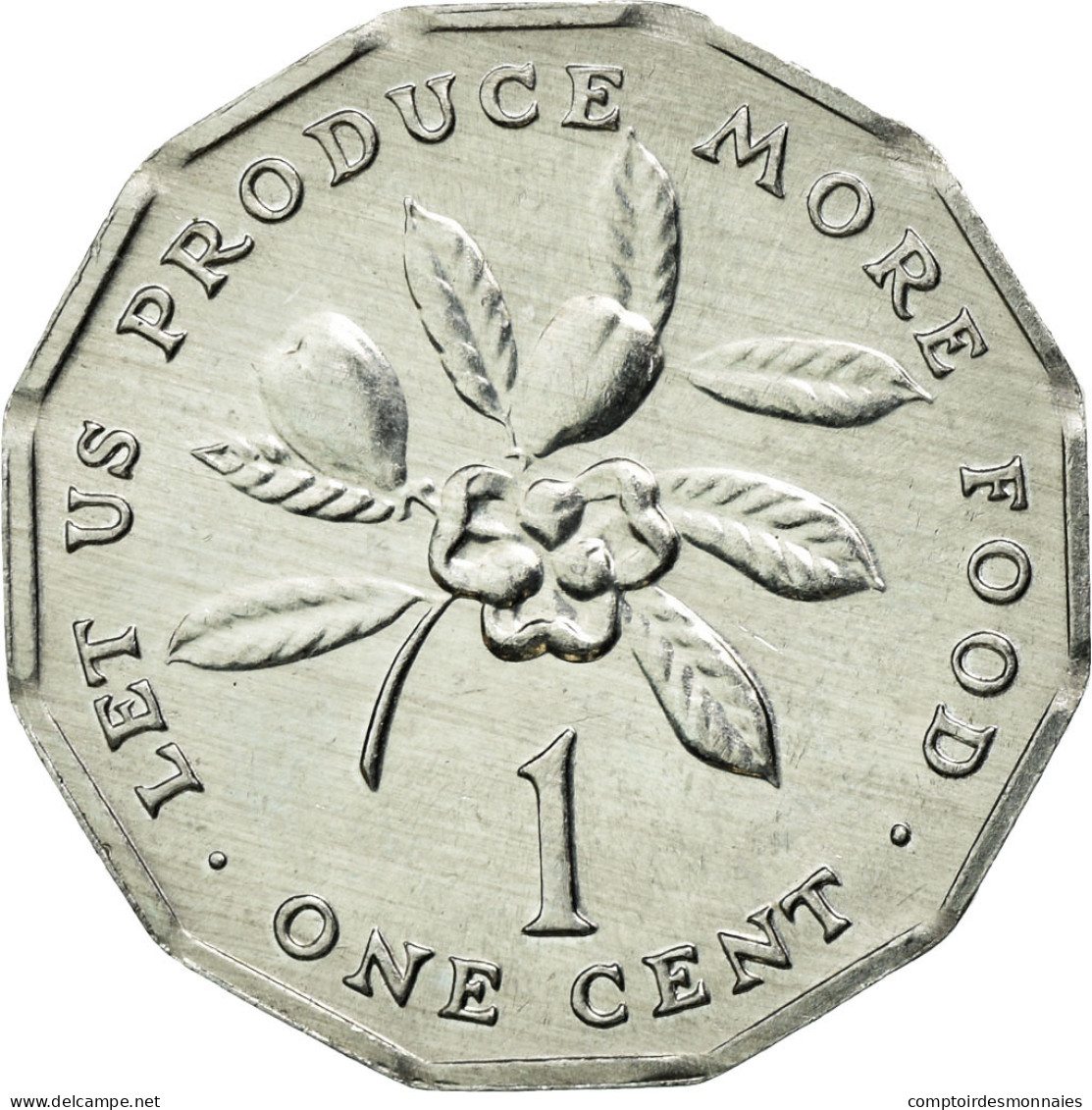 Monnaie, Jamaica, Elizabeth II, Cent, 1990, British Royal Mint, SUP+, Aluminium - Jamaica