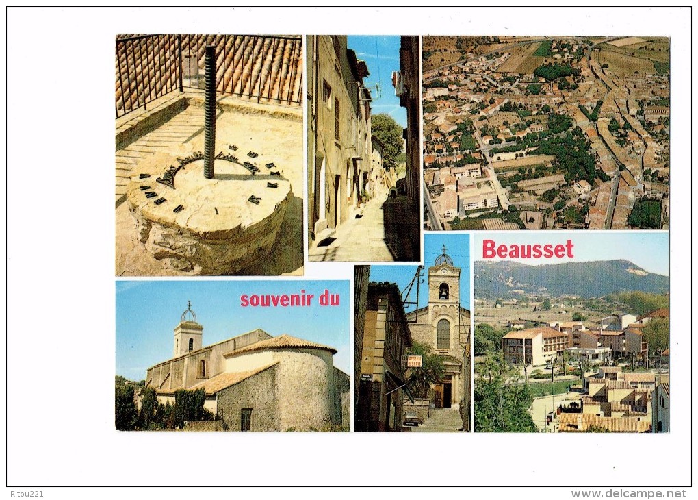 83 - LE BEAUSSET - SOUVENIR DU BEAUSSET - MULTIVUES - CADRAN SOLAIRE / Boulangerie - Le Beausset