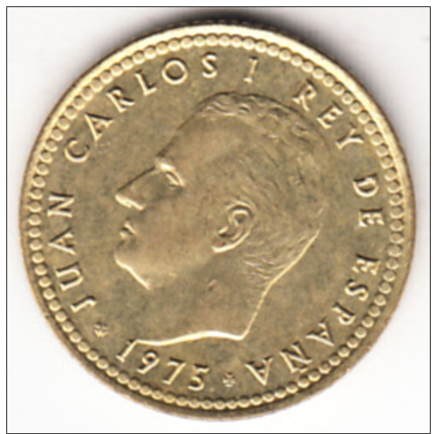 ESPAÑA 1985 .ESTRELLAS 19-76 1 PESETA JUAN CARLOS . NUEVA SIN CIRCULAR CN 4430 - 1 Peseta