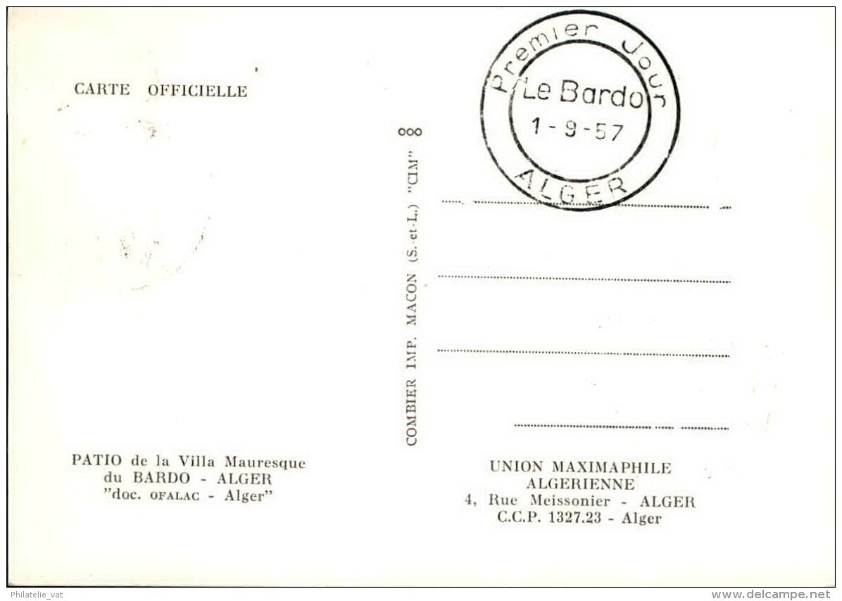 ALGERIE - Carte Maximum - Détaillons Collection - A Voir  - Lot N° 16259 - Maximumkarten