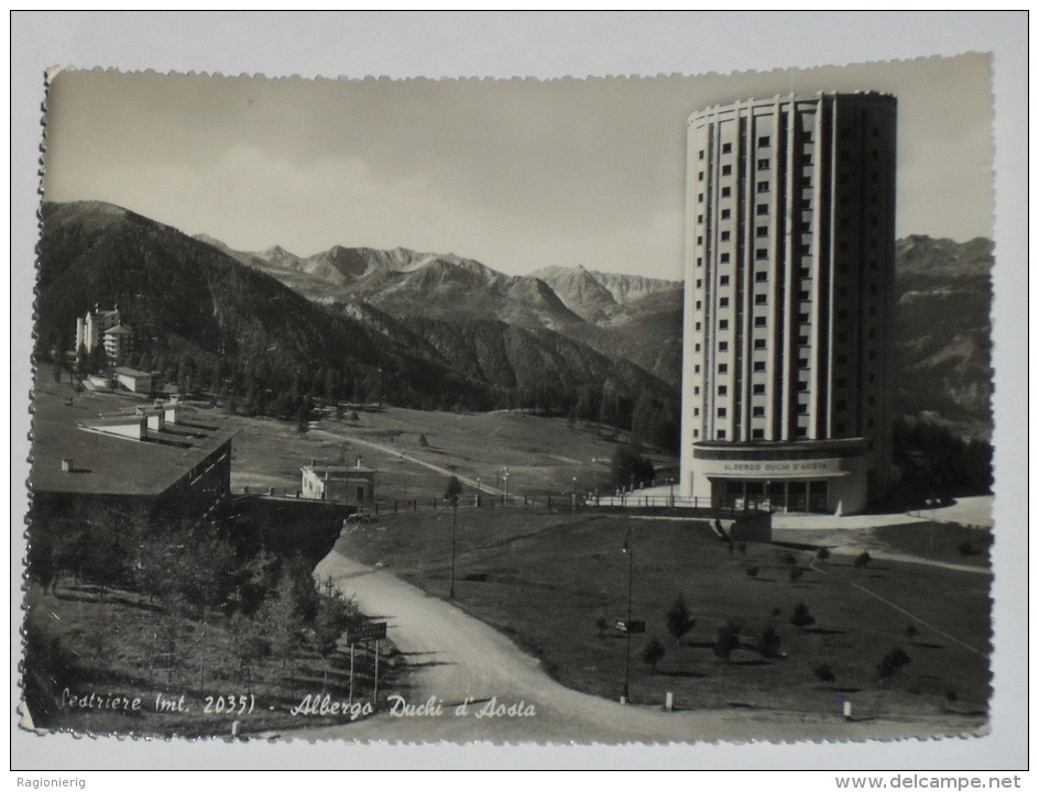 TORINO - Sestriere - Albergo Duchi D´Aosta - 1951 - Bares, Hoteles Y Restaurantes