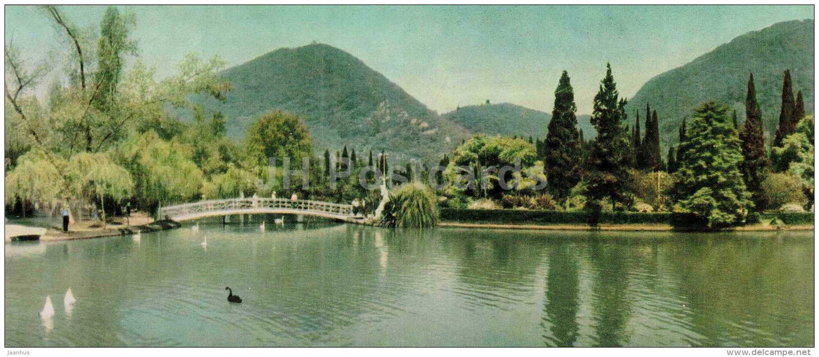 Park - Novy Afon - Abkhazia - Caucasus - 1966 - Georgia USSR - Unused - Géorgie