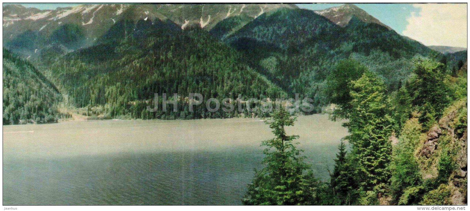 The Lake Ritsa - Caucasus - 1966 - Georgia USSR - Unused - Géorgie