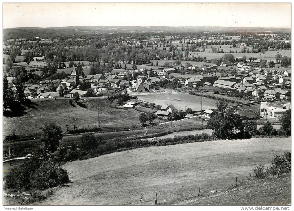 15 - CANTAL - Aprajon Sur Cere - Vue Générale - CPSM - Arpajon Sur Cere