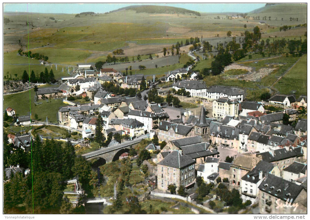 15 - CANTAL - Allanche - Vue Générale Aérienne - CPSM - Allanche