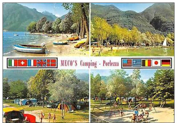 Italy Meco's Camping Porlezza Como Lago Di Lugano - Otros & Sin Clasificación