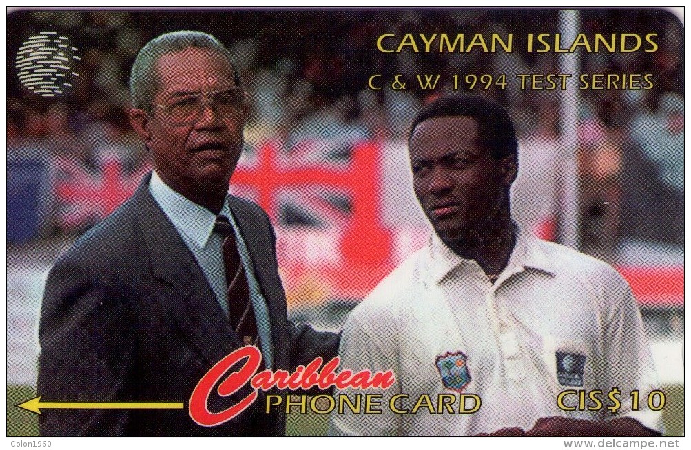 TARJETA TELEFONICA DE ISLAS CAYMAN. (12CCIA) - Isole Caiman