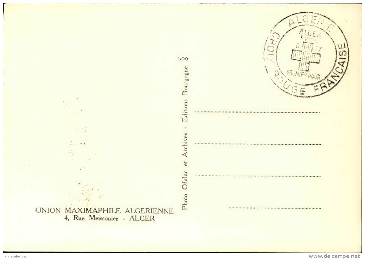 ALGERIE - Carte Maximum - Détaillons Collection - A Voir  - Lot N° 16277 - Cartes-maximum