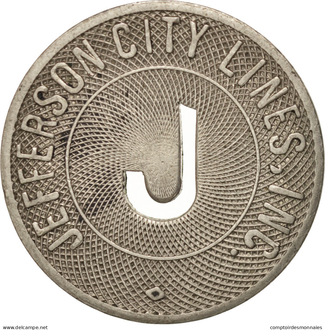 États-Unis, Jefferson City Lines Incorporated, Jeton - Firma's