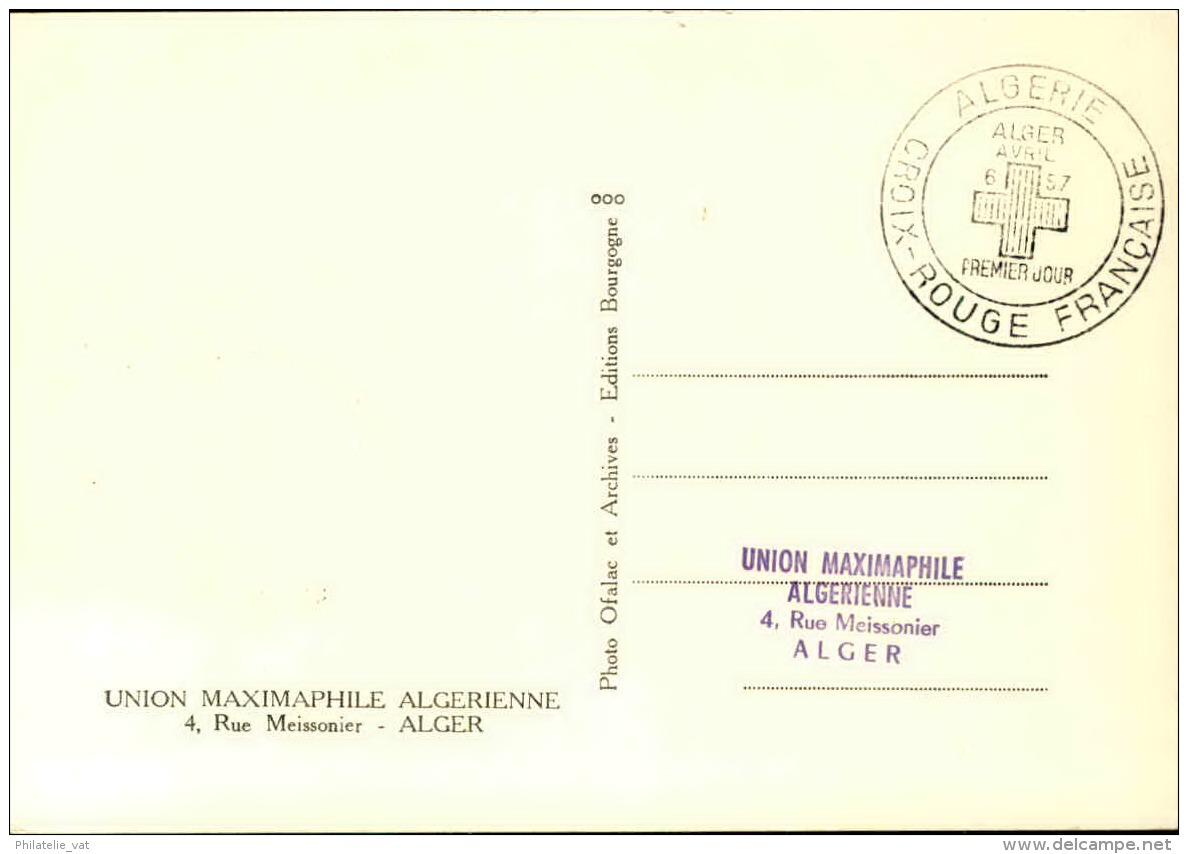 ALGERIE - Carte Maximum - Détaillons Collection - A Voir  - Lot N° 16279 - Maximum Cards