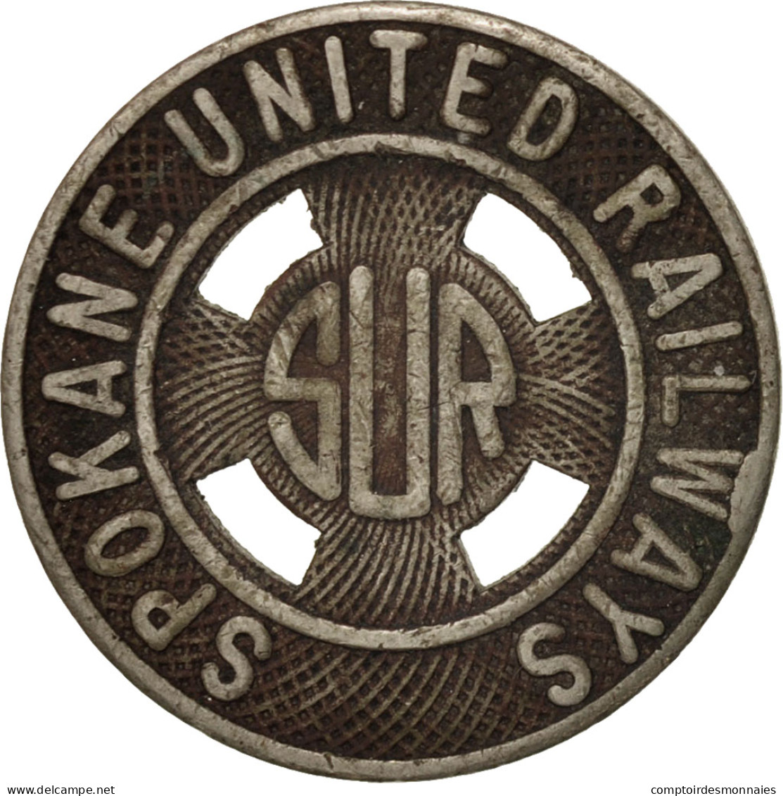 États-Unis, Spokane United Railways, Jeton - Professionali/Di Società