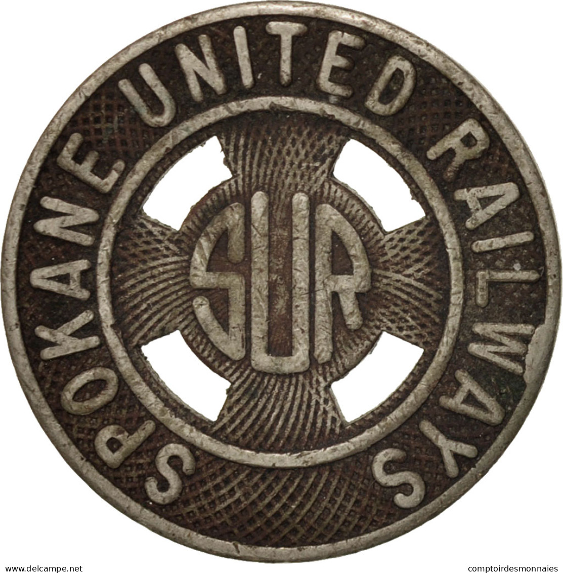 États-Unis, Spokane United Railways, Jeton - Professionnels/De Société