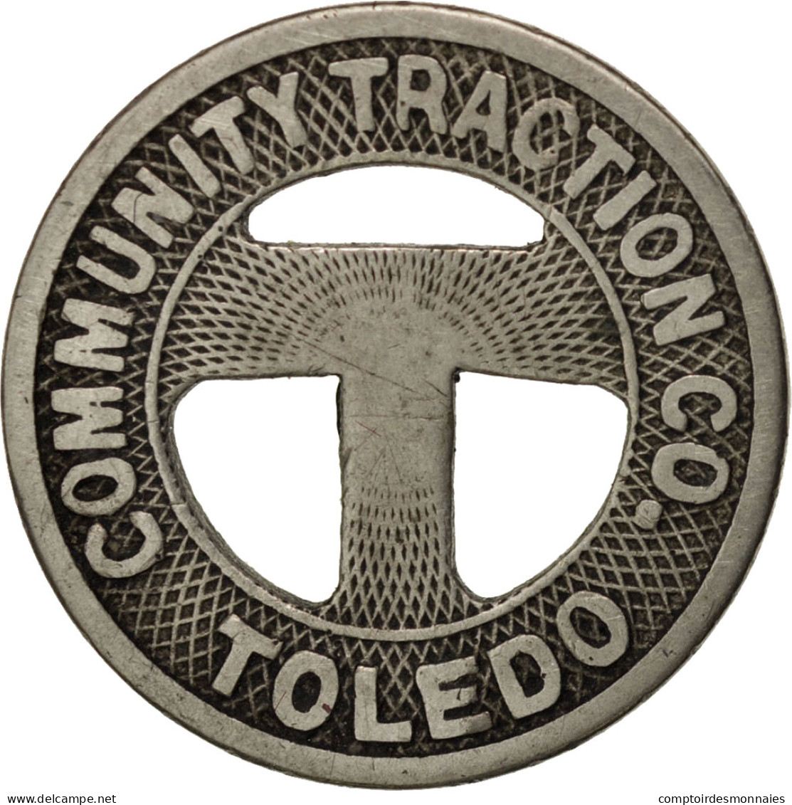 États-Unis, Community Traction Co TOLEDO, Jeton - Firmen