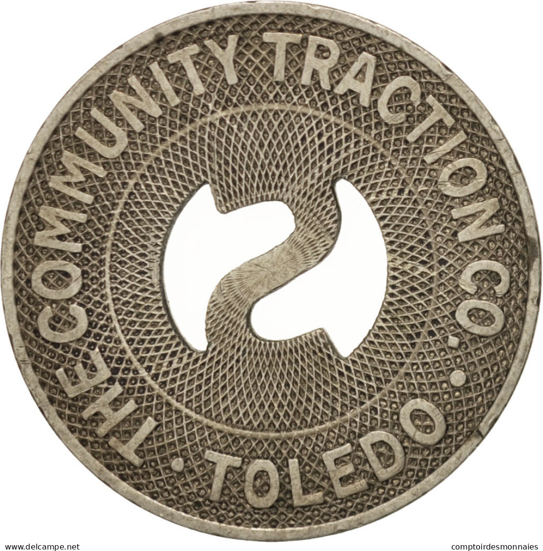 États-Unis, Toledo, The Community Traction Company, Jeton - Firma's