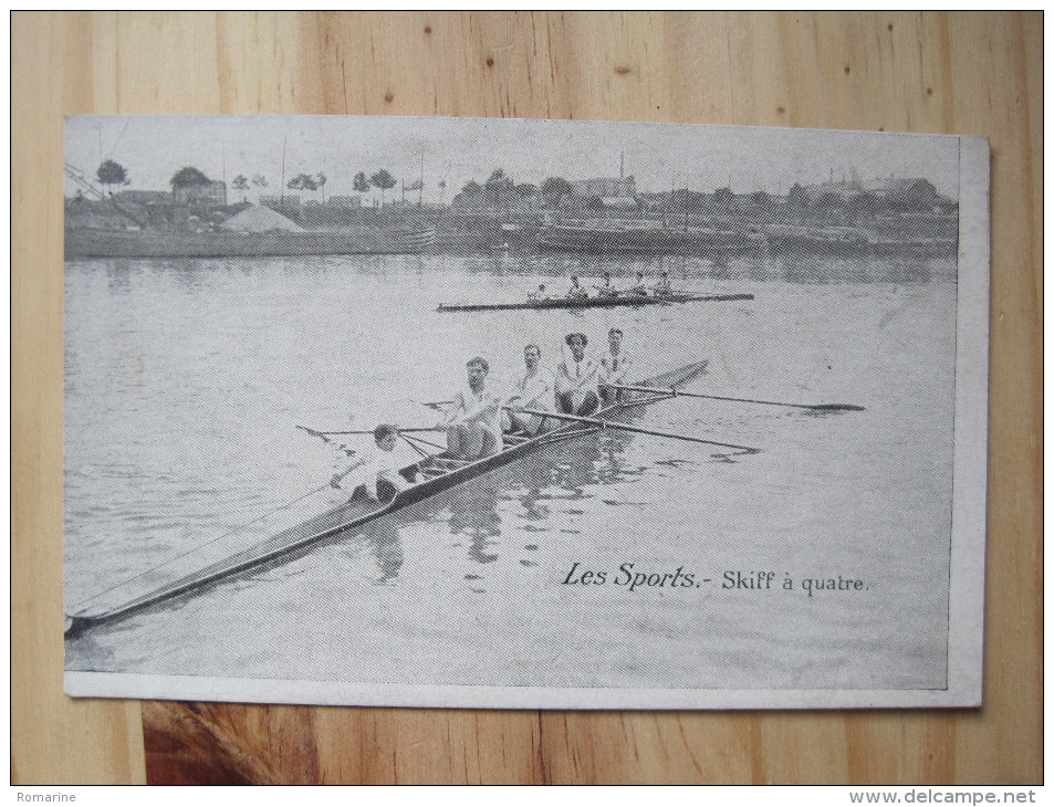 Les Sports - Skiff à Quatre - Aviron