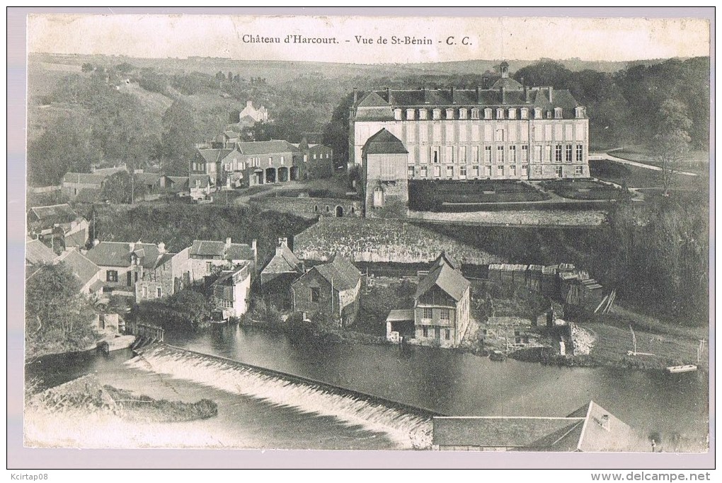 Chateau D'Harcourt - Vue De Saint - Bénin . - Autres & Non Classés