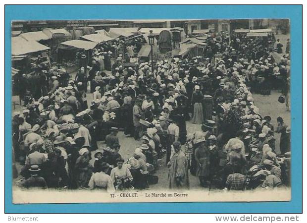 CPA 37 - Métier Marchands Ambulants Marché Au Beurre CHOLET 49 - Cholet