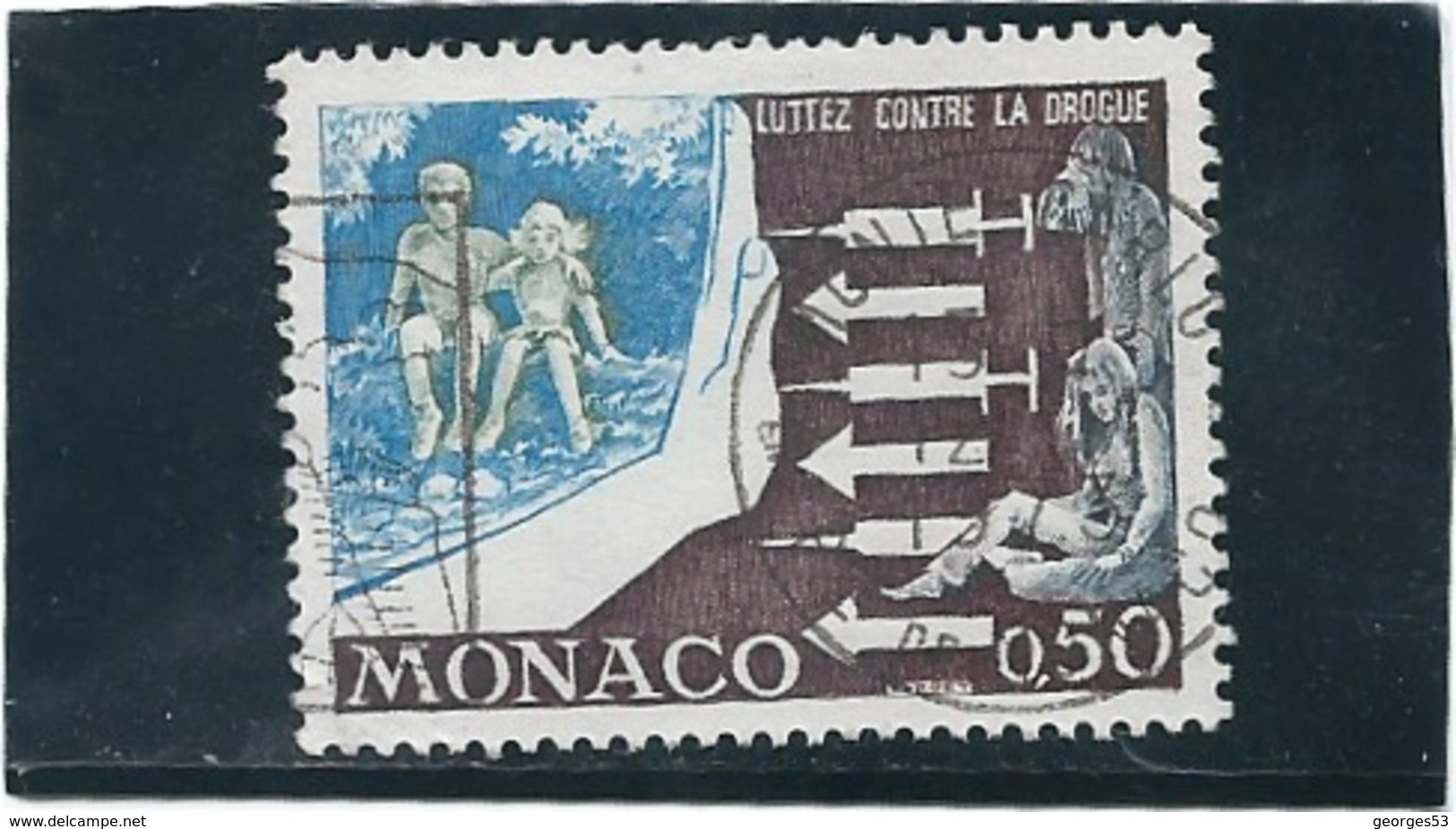 MONACO   N°  951   - O              Valeur YT : 0,35  € - Usados