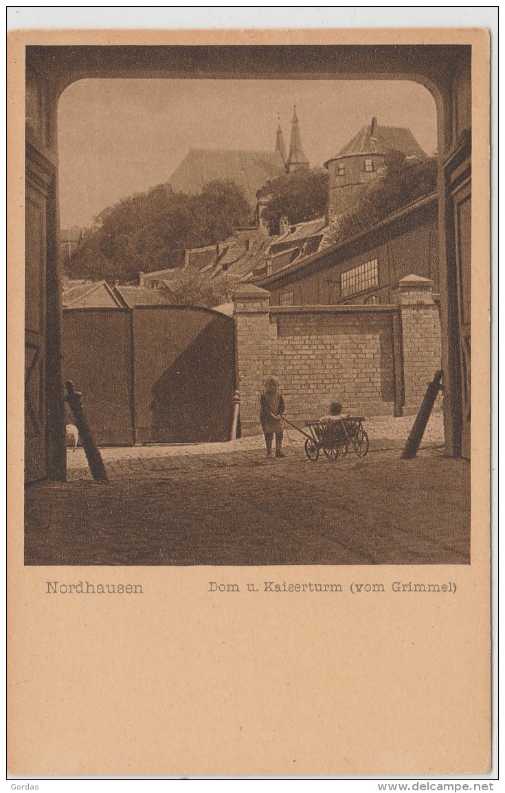 Germany - Nordhausen - Dom Und Kauserturm - Nordhausen