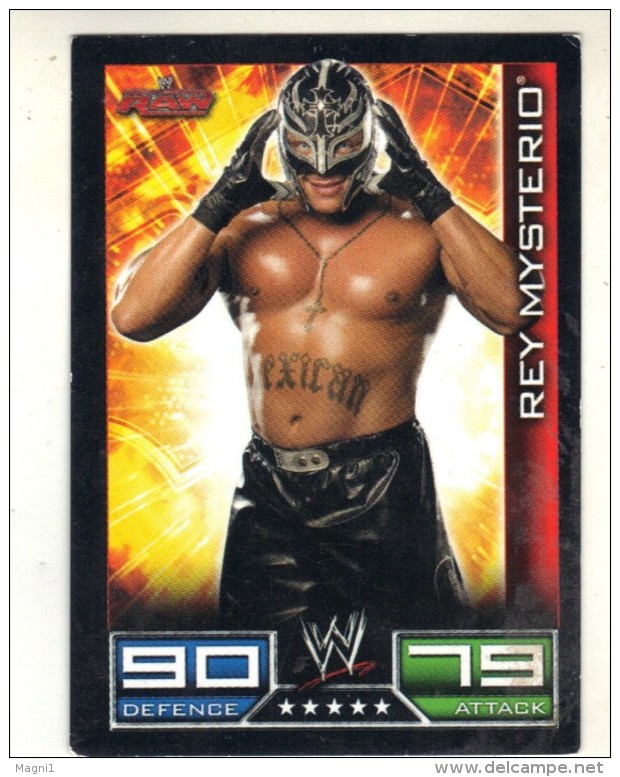 Slam Attax RAW - Rey MYSTERIO - Martial Arts