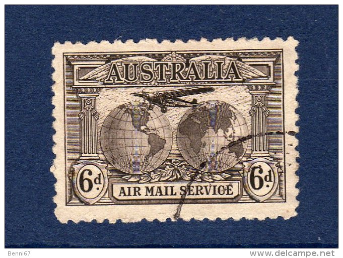 AUSTRALIE Australia 1931 Air Mail Yv PA 4 Obl - Gebraucht