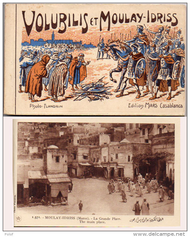 VOLUBILIS Et MOULAY IDRISS - Carnet De 20 Cartes (Couverture Et 1 Carte  Reproduite)   - Photo Flandrin  (88039) - Autres & Non Classés