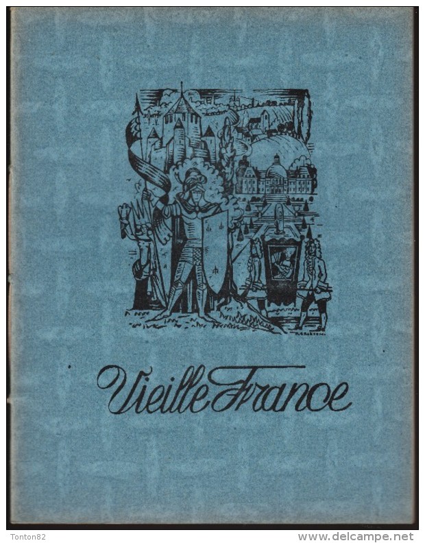 Cahier - Vieille France ( Bleu ) . - Non Classés