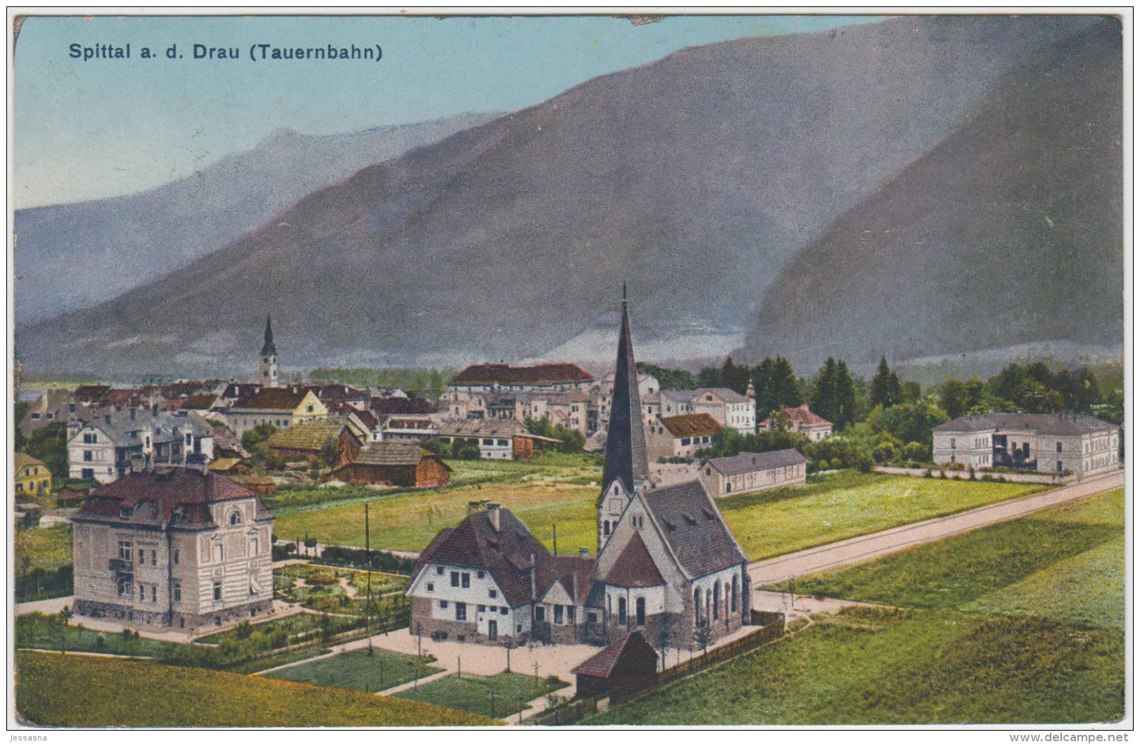 AK - Kärnten - Spital An Der Drau (Tauernbahn) - K.K. Militärzensur Innsbruck 1914 - Spittal An Der Drau