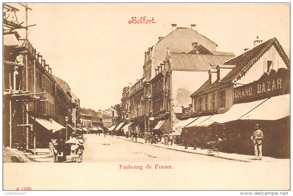 90-BELFORT- FAUBOURG DE FRANCE - Autres & Non Classés