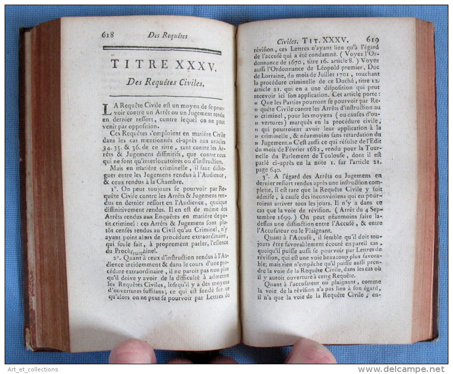 Nouveau Commentaire Sur L'Ordonnance Civile Du Mois D'Avril 1667 / Tome 2, 1757 - 1701-1800