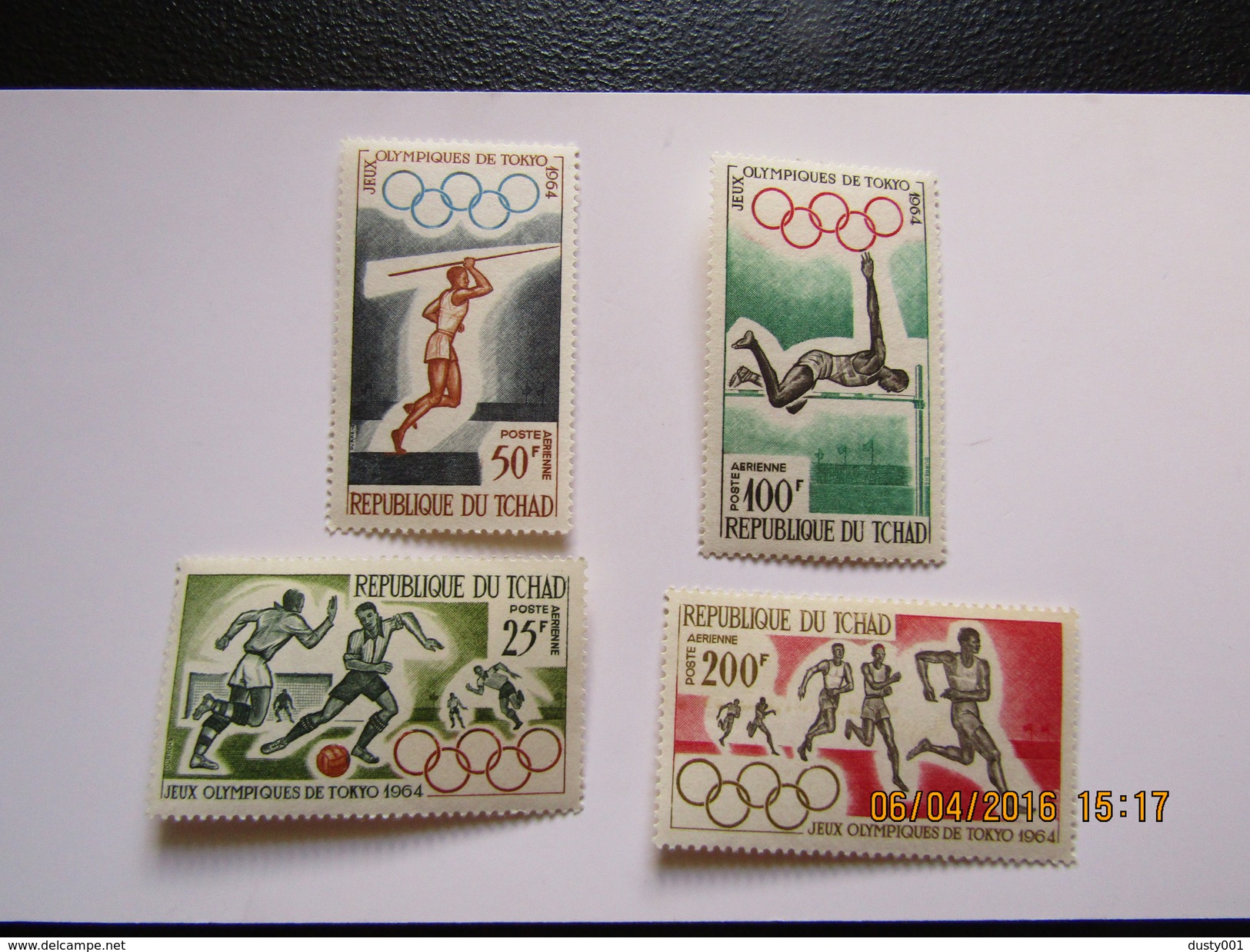 JO133    Olympiques  Tokyo  Olympic Games   Chad    MNH - Ete 1964: Tokyo