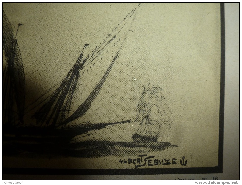 Guerre Navale Illustrée Par Albert Sébille  CORSAIRES (Surcouf,Jean Bart) Et FLIBUSTIERS (dim. Document = 50cm X 33cm - Bateaux