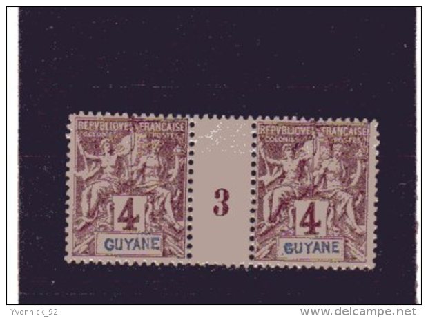 Guyane - Française _ Millésimes  - N°31  (1893 ) - Andere & Zonder Classificatie