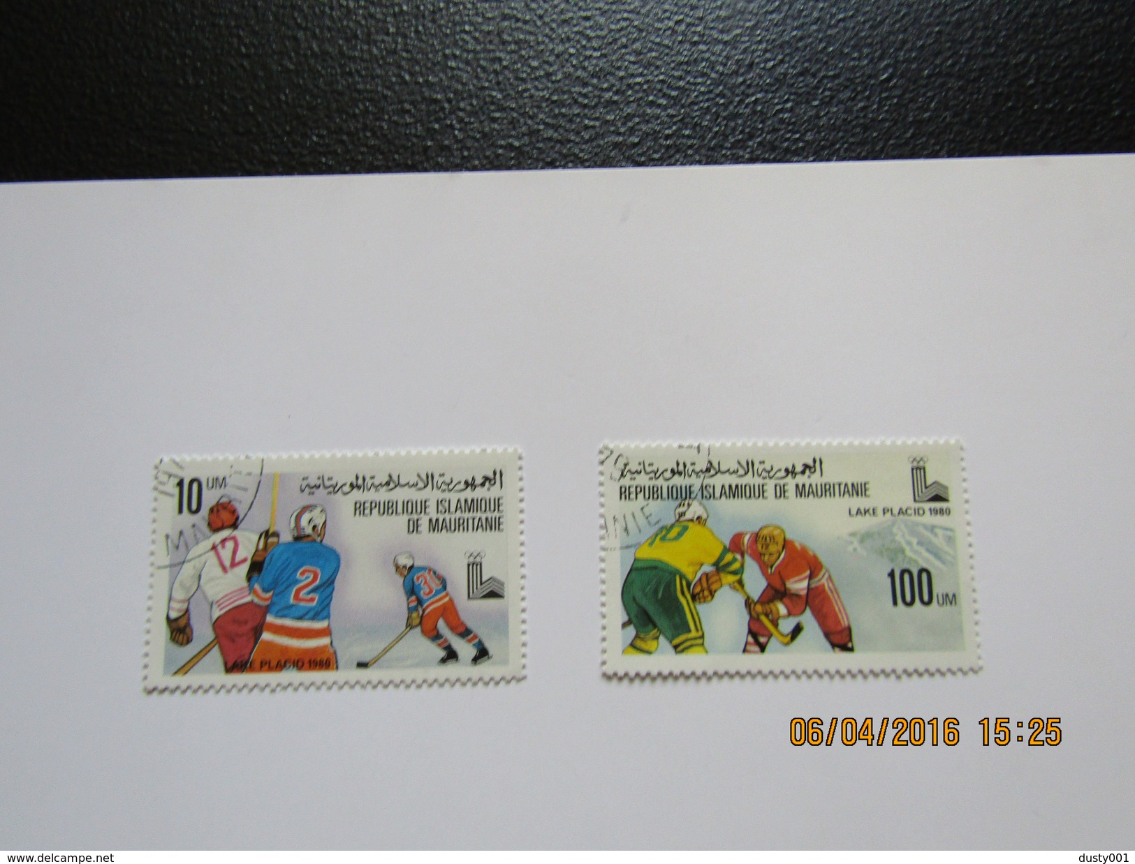 JO145   Olympiques  Lake Placid Olympic Games  Mauritanie - Hiver 1980: Lake Placid