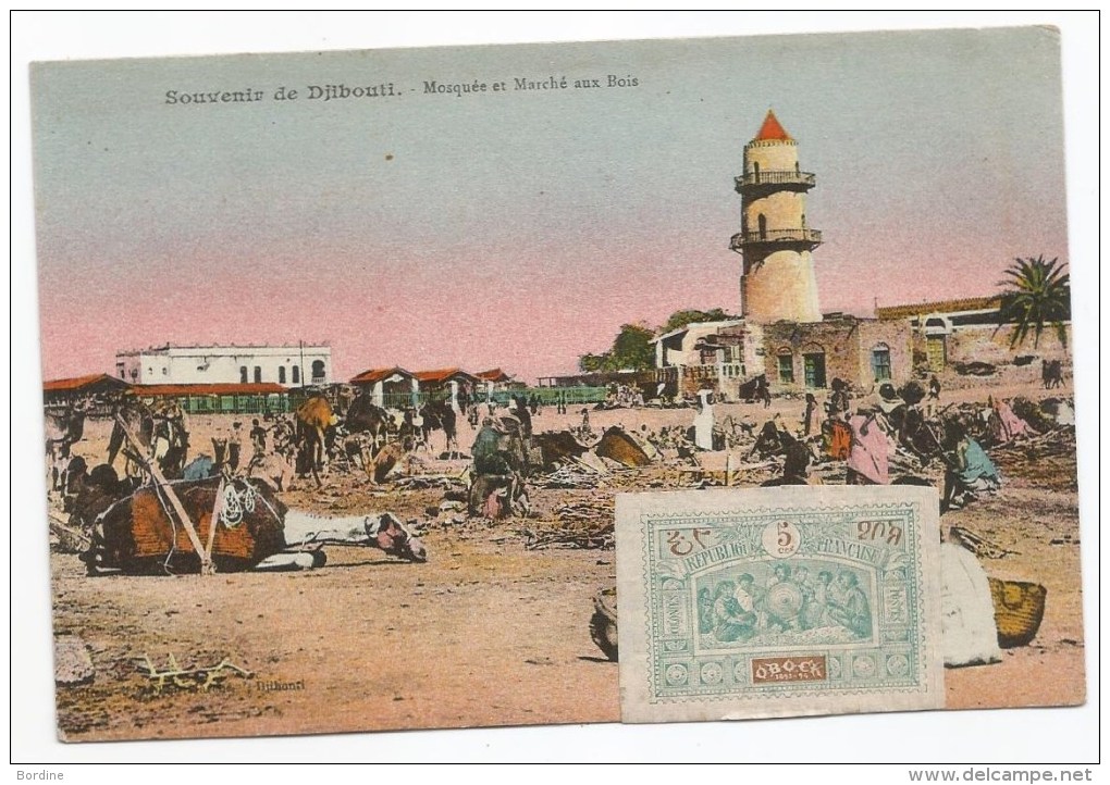 Lettre - Cotes Frse Des SOMALIS - DJIBOUTI - Càd S/TP De'OBOCK  N° 50  -  Circa 1925 - Other & Unclassified