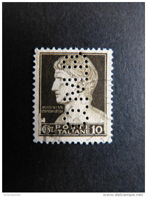 ITALIE N° 226 O11 O.M.B. 11 Indice D Frequent Perforé  Perfins Perfin Perforato ITALY ITALIA - Ohne Zuordnung