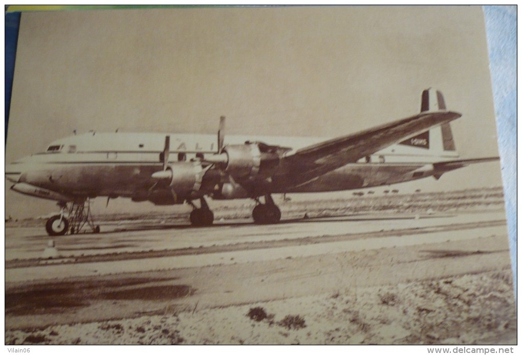 ALITALIA  DC 6B - 1946-....: Moderne